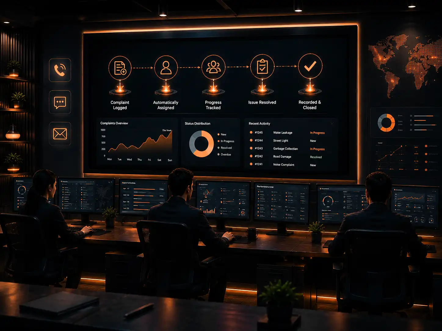 Call Center Management Module